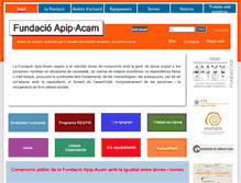 Tablet Screenshot of fundacioapipacam.org